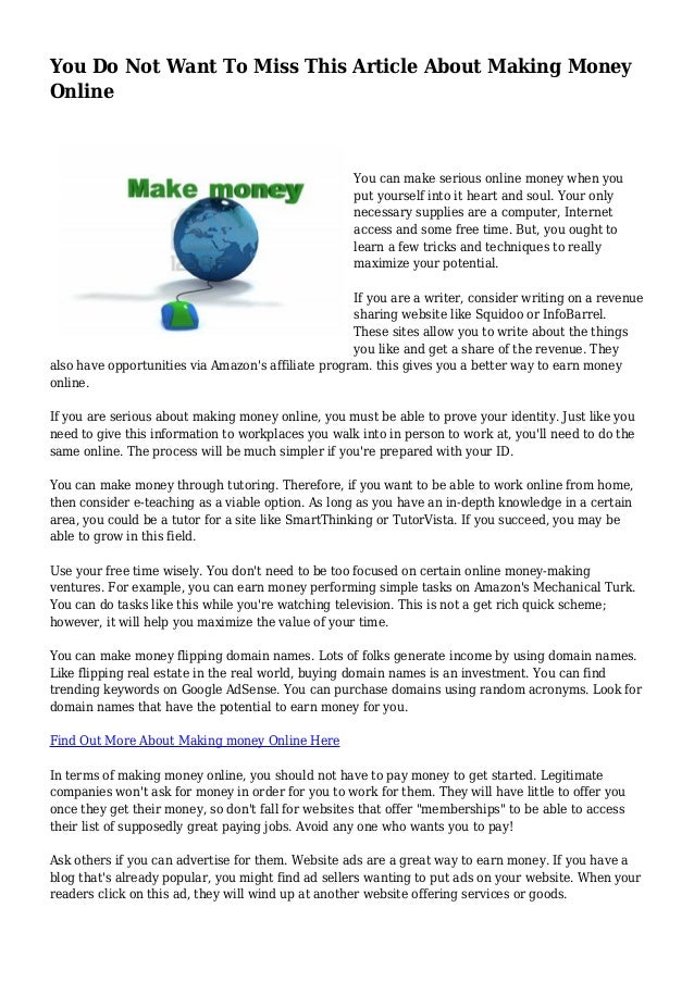 Write For THESE Revenue Sharing Sites To Earn Money From Your Articles